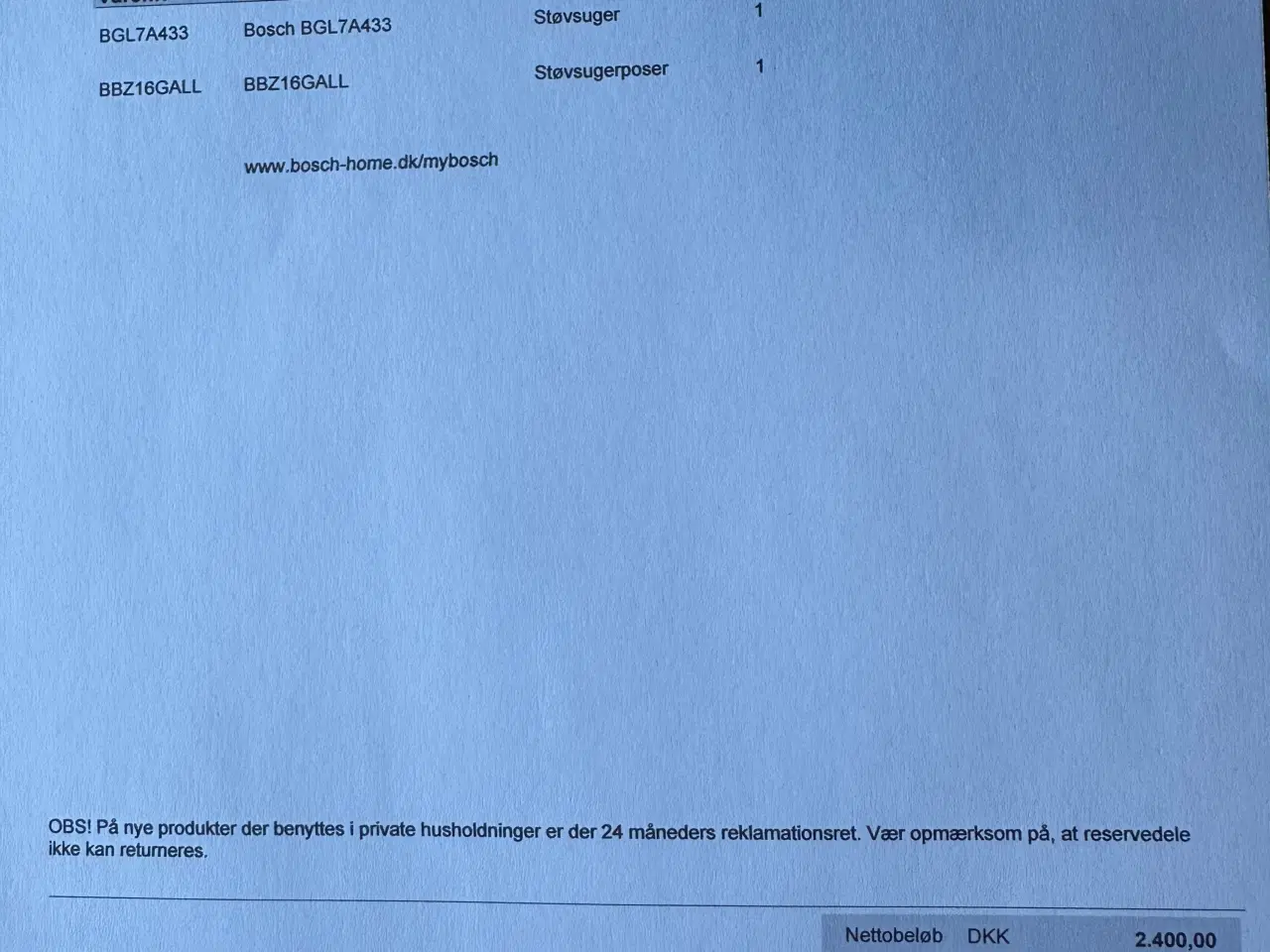 Billede 6 - Bosch støvsuger