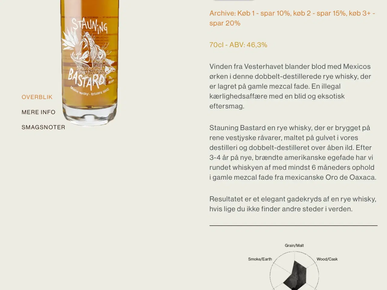 Billede 1 - Stauning whisky Bastard