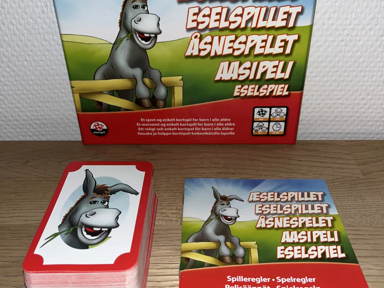 Billede 1 - KOMPLET SPIL: Æselspillet