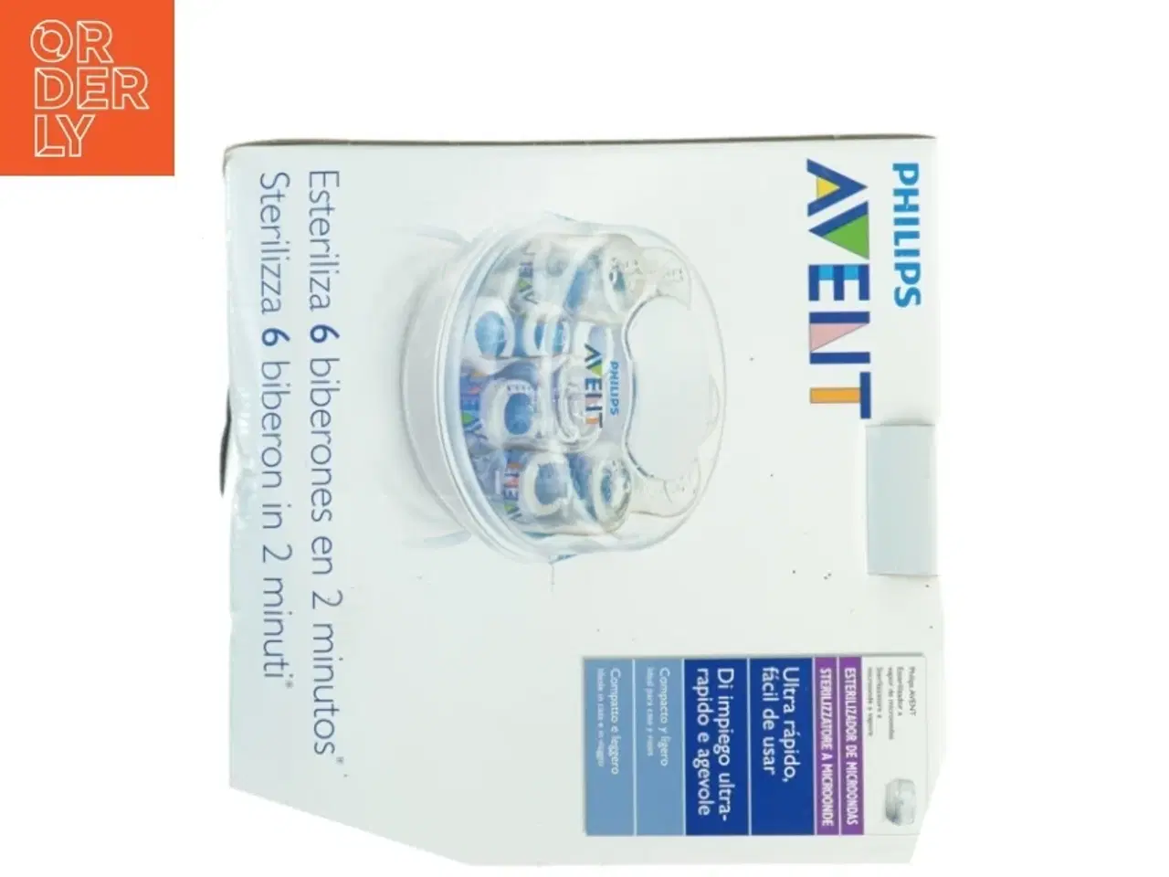 Billede 8 - AVENT flaskesterilisator fra Philips (str. 27 x 16 cm)