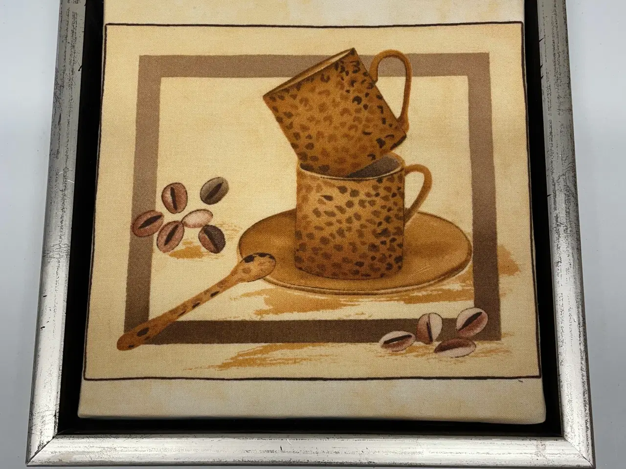 Billede 3 - 3 lærredstryk med kaffemotiver