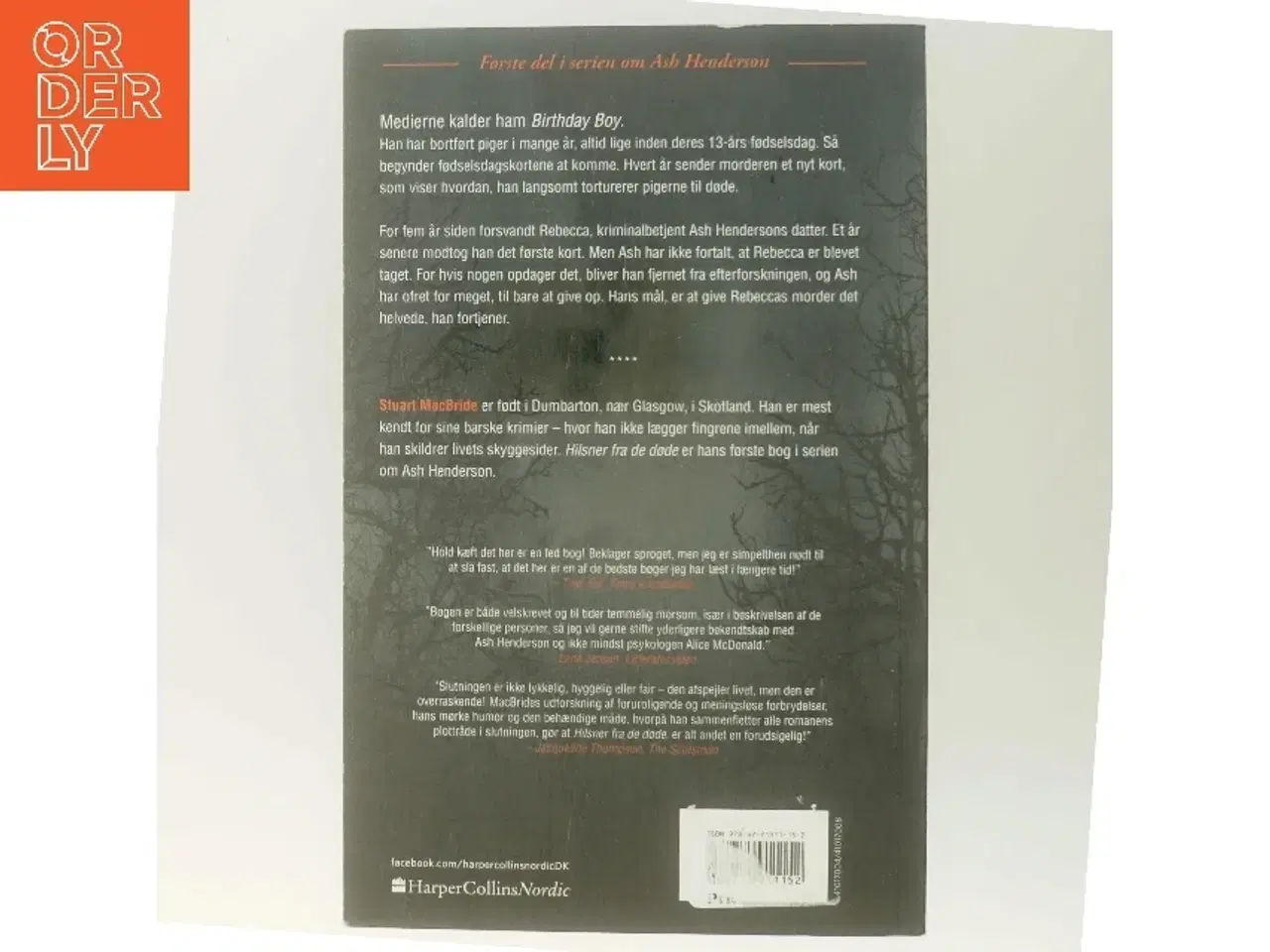 Billede 3 - Hilsner fra de døde af Stuart MacBride (Bog)