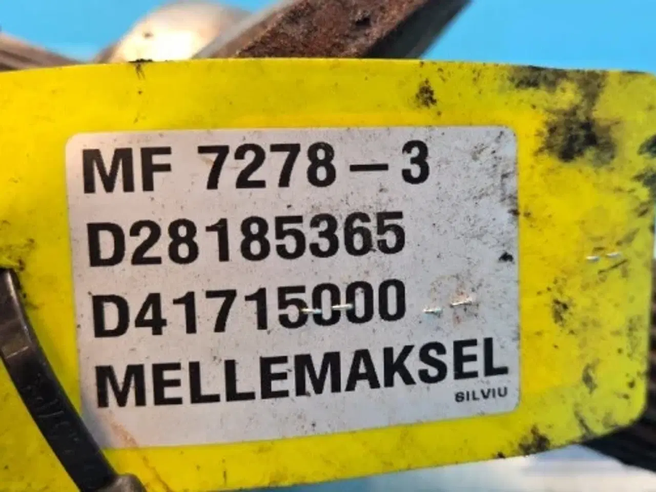 Billede 2 - Massey Ferguson 7278 Drivaksel 28185365