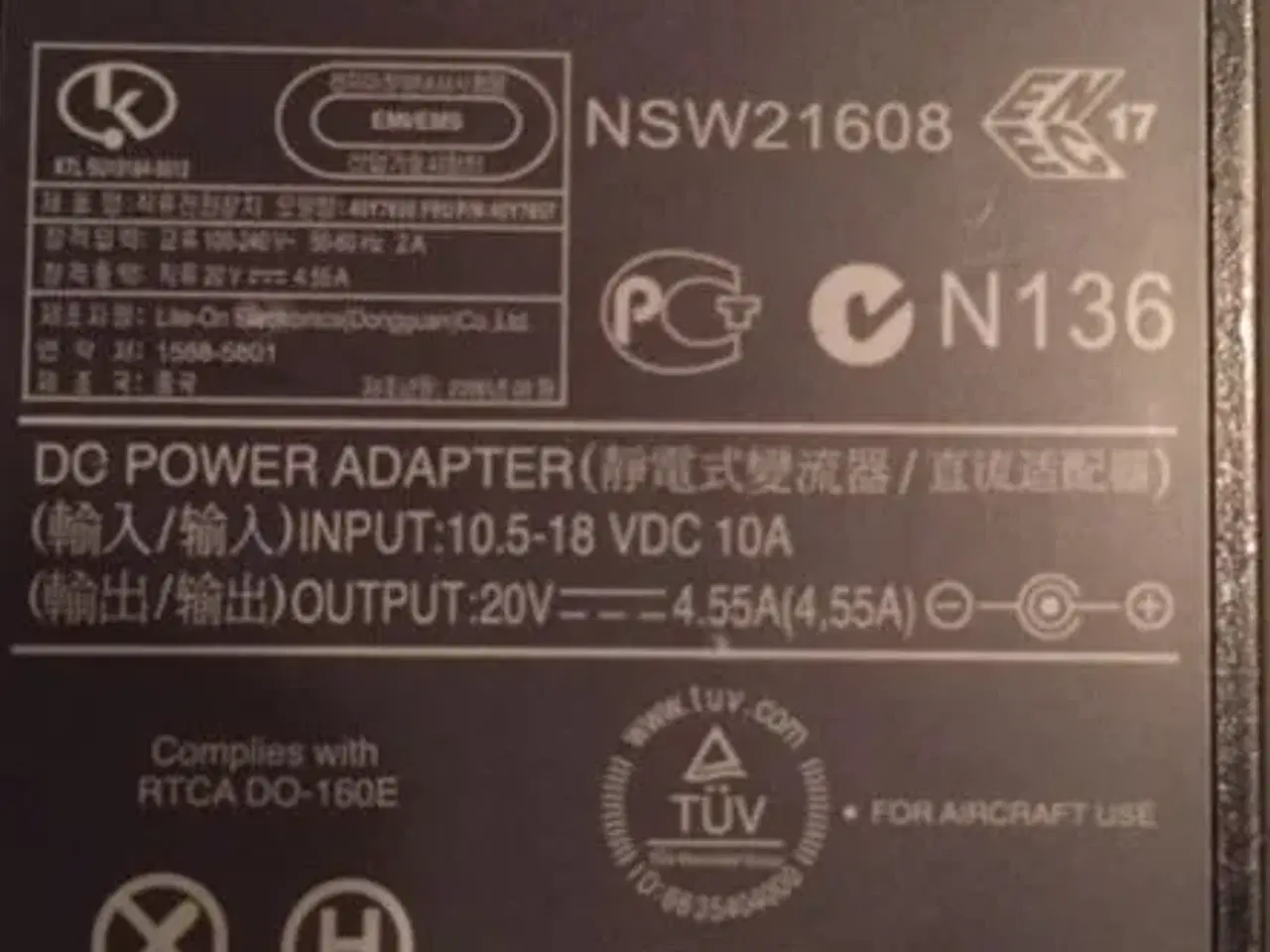 Billede 4 - Lenovo AC/DC Combo Adapter