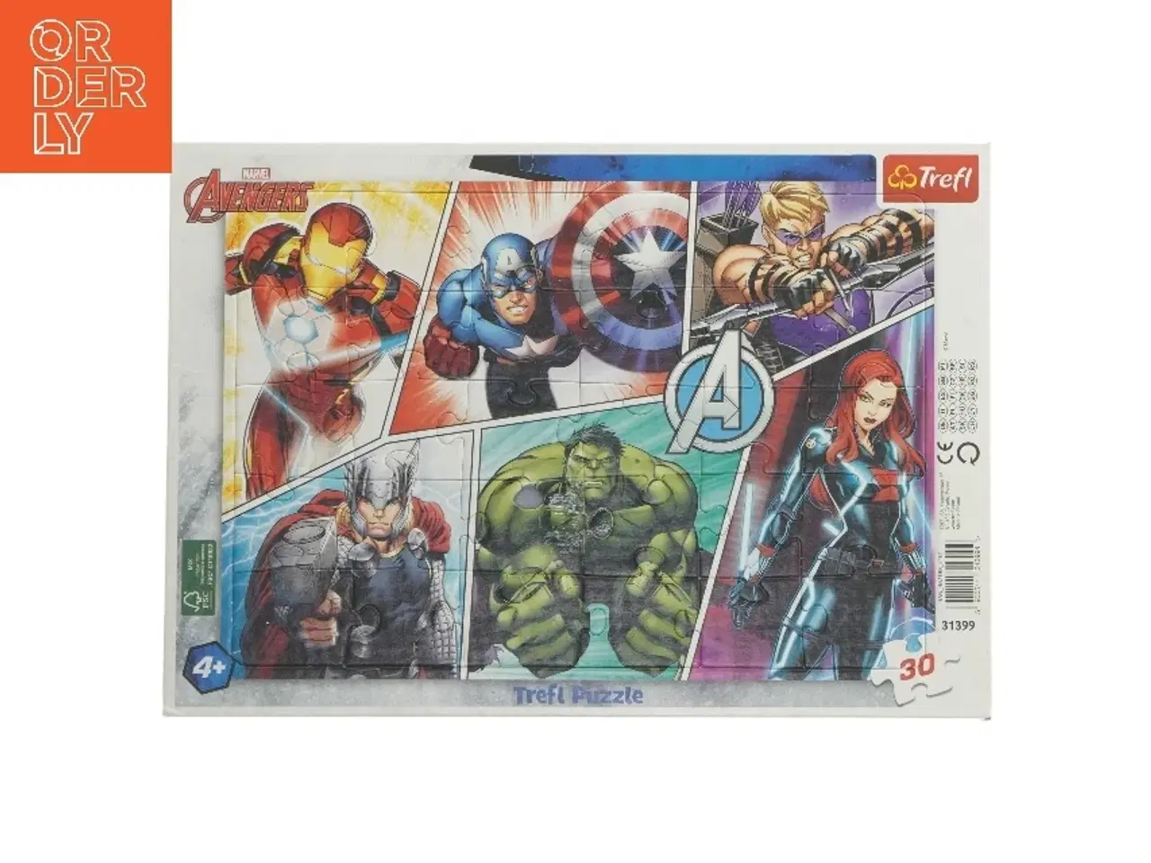 Billede 1 - Avengers puslespil 30 brikker fra Trefl (str. 30 brikker cm)