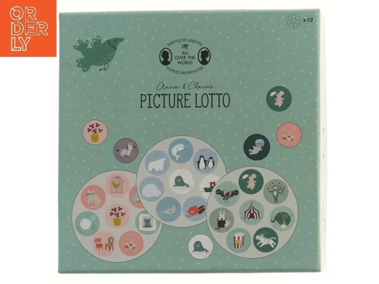 Billede 1 - Lotto spil fra Søstrene Grene (str. 19x19 cm)