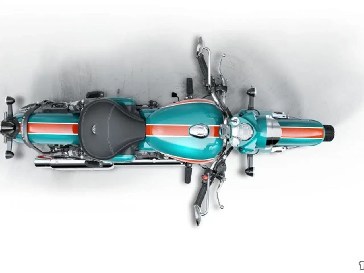 Billede 6 - Royal Enfield Goan Classic 350 Tripper Teal Bobber