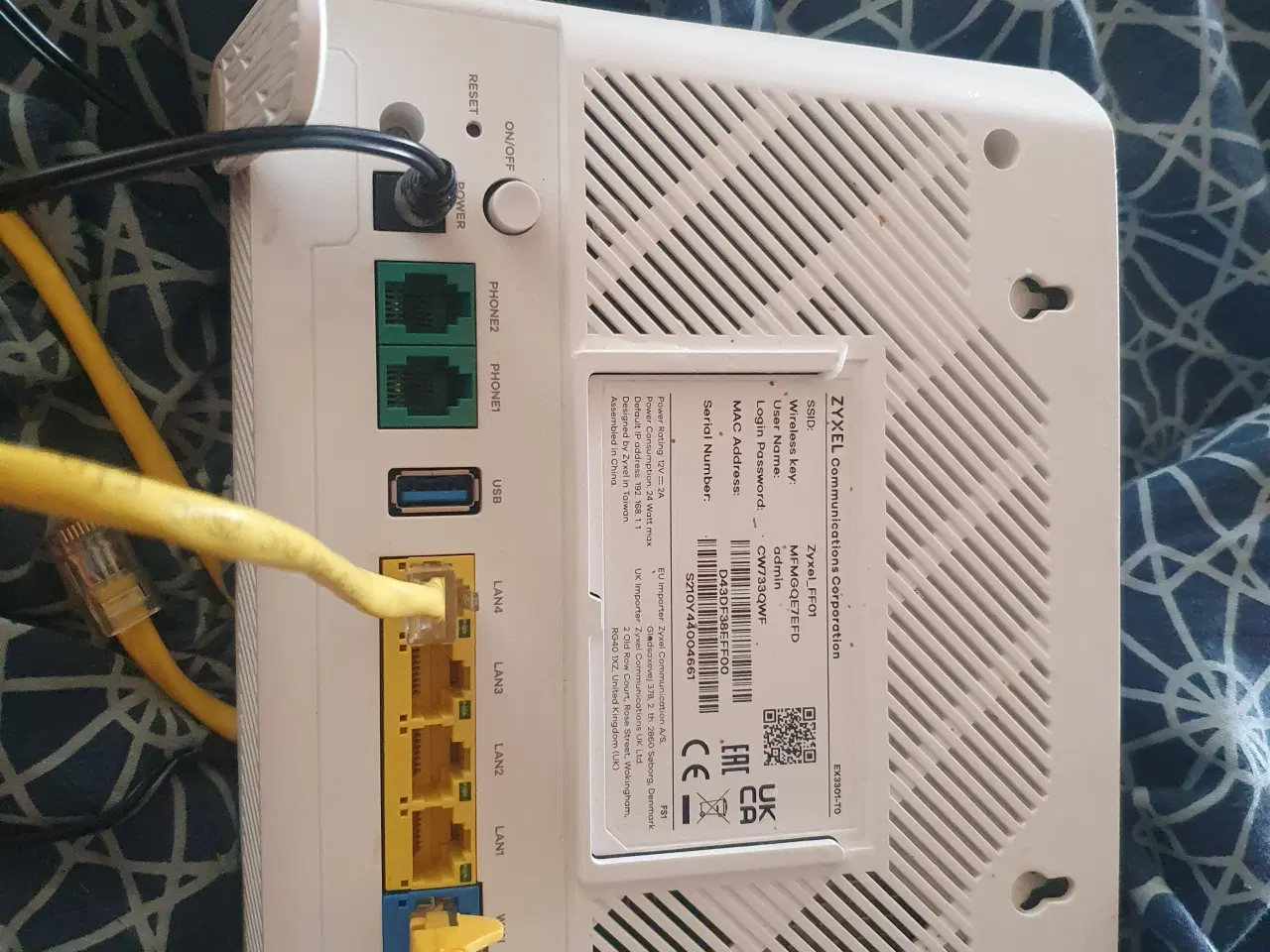 Billede 2 - Router fra zyxel