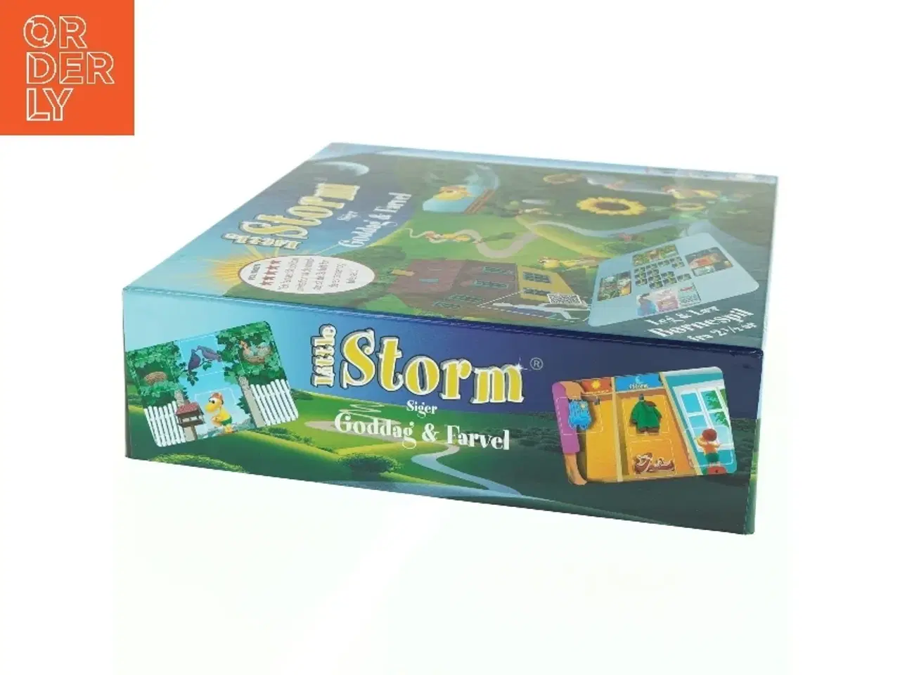 Billede 1 - Little Storm Goddag & Farvel Brætspil fra Lille Storm (str. 28 x 24,5 cm)