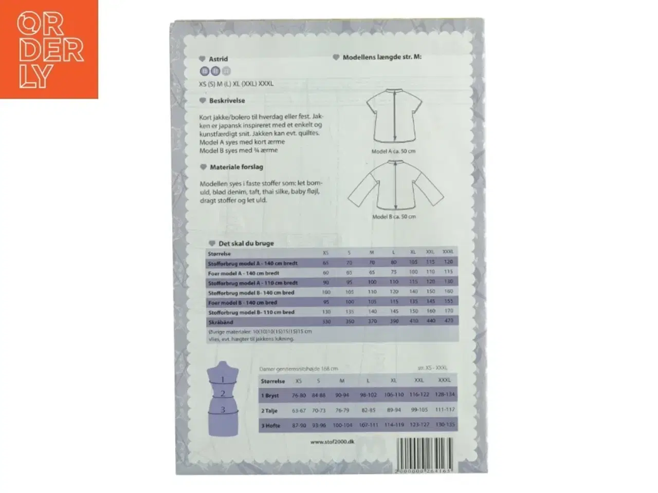 Billede 2 - Symønstre til tøj