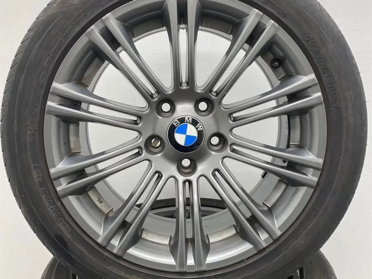 Billede 2 - 17" Alufælge med sommerdæk A64464 BMW E32 E34 E39 E60 E61 E60LCI E61LCI