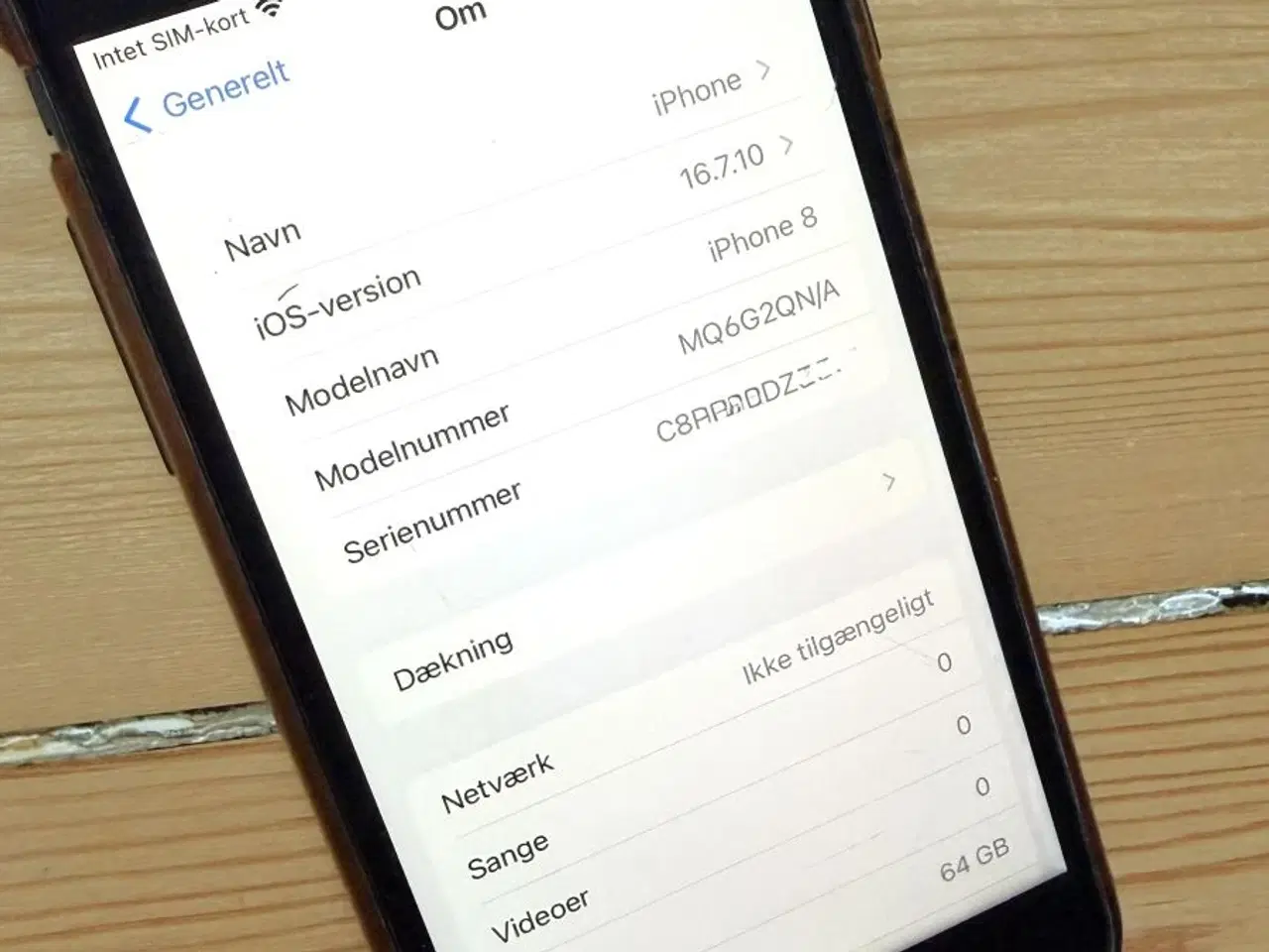 Billede 3 - iPhone 8 med super batteri: 97% kapacitet