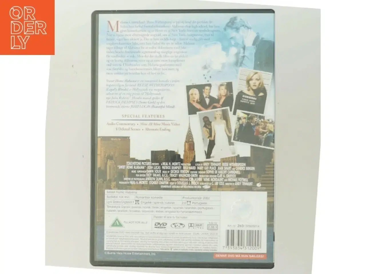 Billede 3 - Sweet Home Alabama med Reese Witherspoon (DVD)