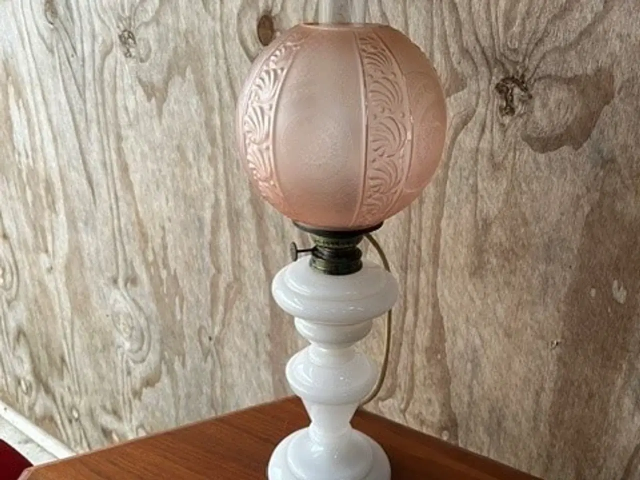 Billede 2 - Antik bordlampe
