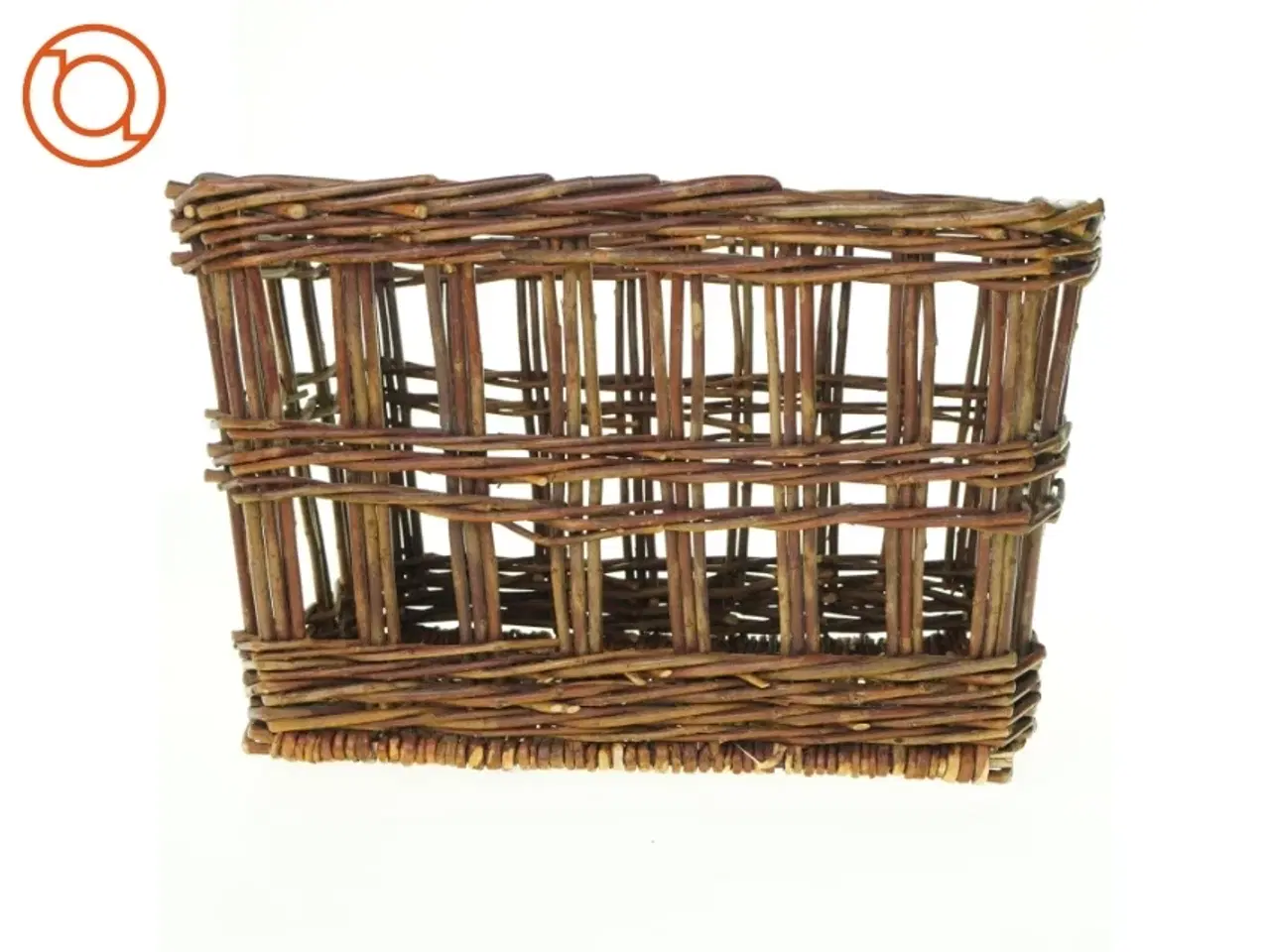 Billede 1 - Fletkurv (str. 36 x 22 x 26 cm)
