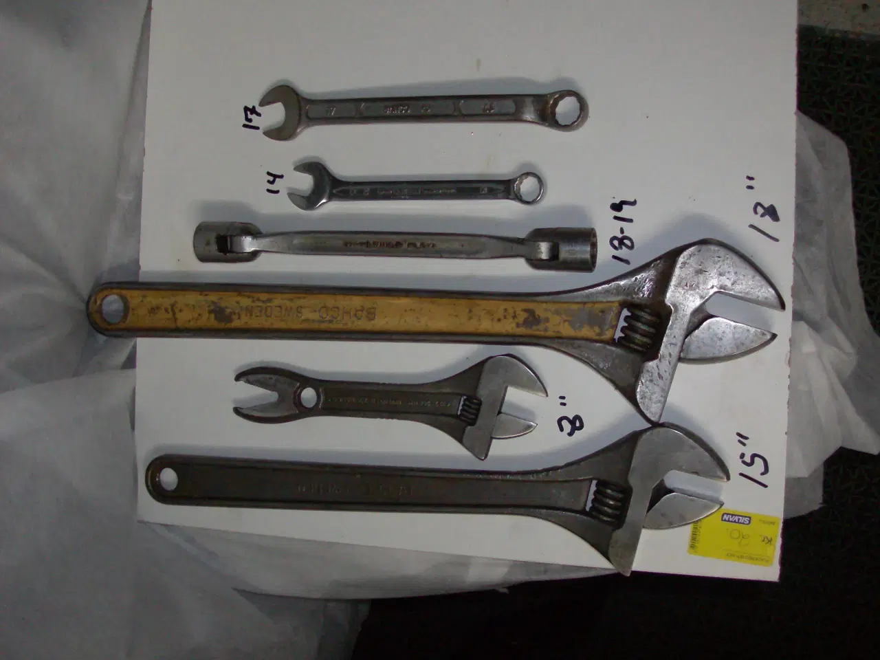 Billede 2 - Diverse håndværktøj bakco skifenøgler