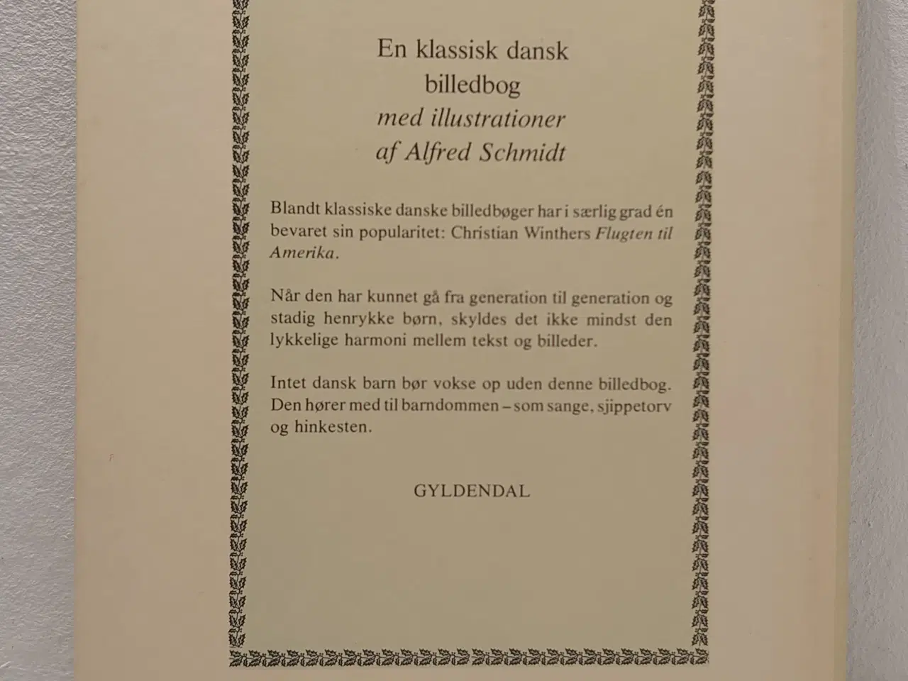 Billede 2 - Christian Winther: Flugten til Amerika. 1982