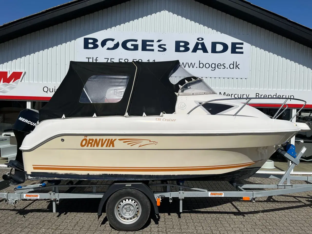 Billede 1 - 510 Cruiser med F60 Mercury-EFI - Anvisningssalg