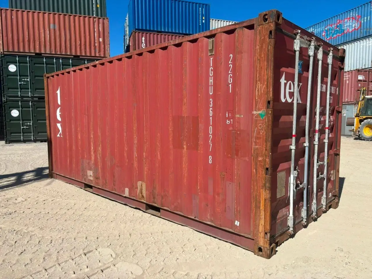 Billede 7 - 20 fods Container- ID: TGHU 361027-8