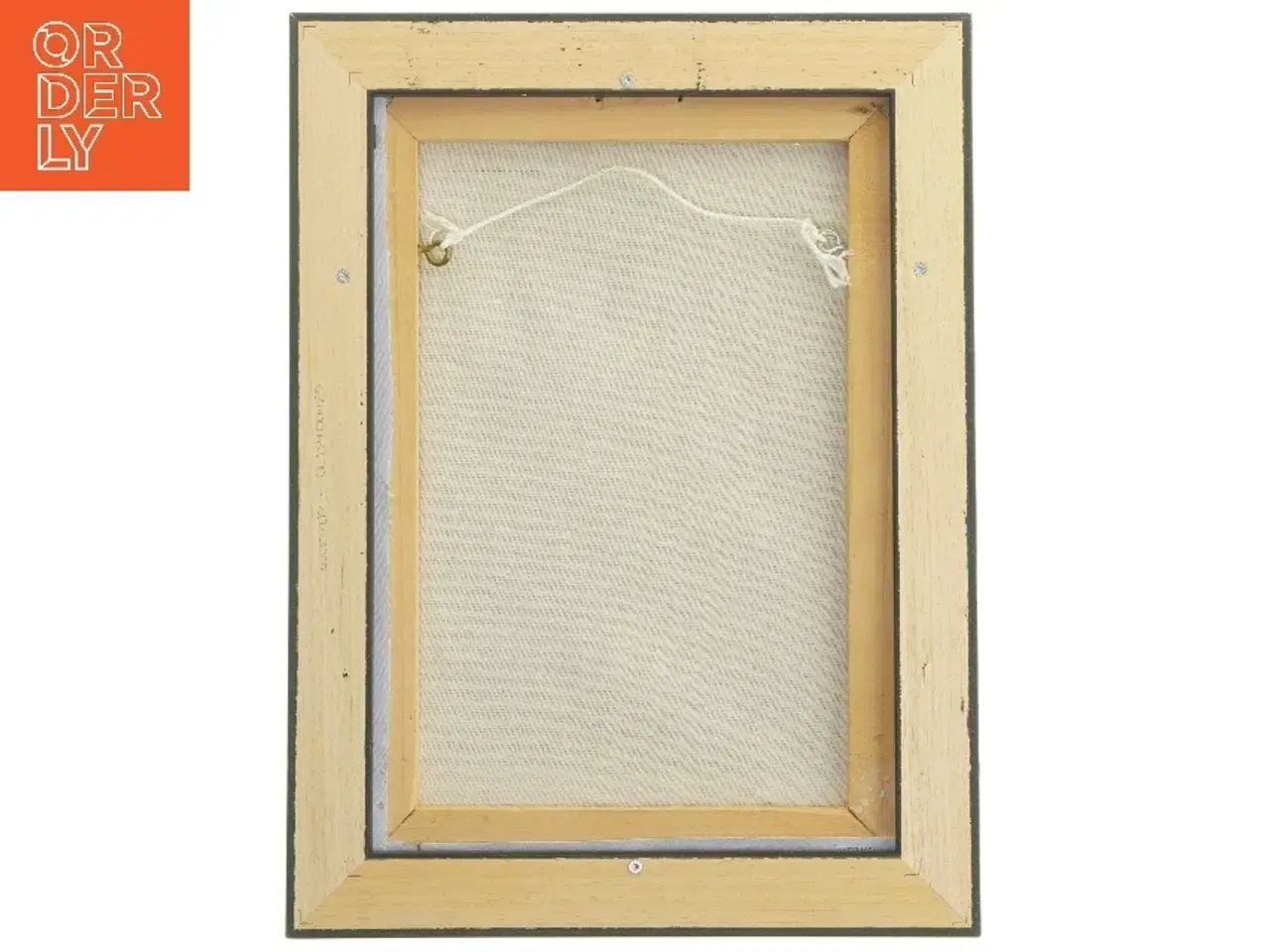 Billede 3 - Blomstermaleri med ramme (str. 29x39 cm)