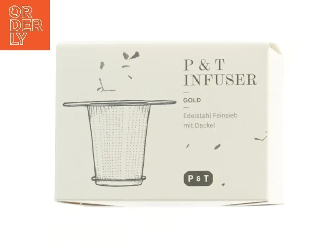Billede 3 - P&T te-infuser med låg fra P & T (str. 13x8x8 cm)