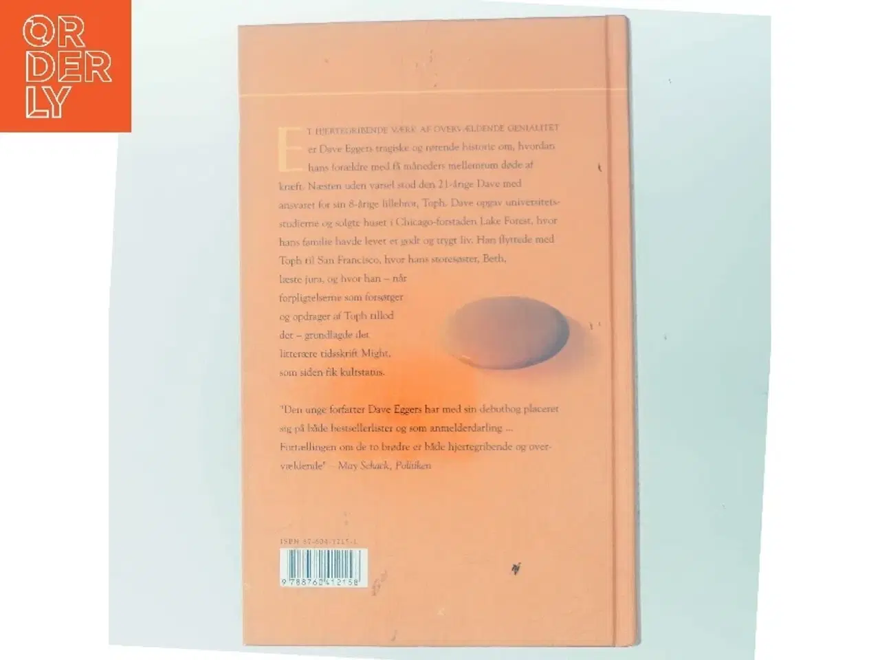 Billede 3 - Et hjertegribende værk af overvældende genialitet af Dave Eggers (f. 1970-03-12) (Bog)