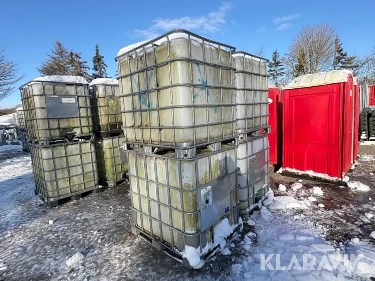 Billede 2 - Palletanke 1000 liters 4 styk