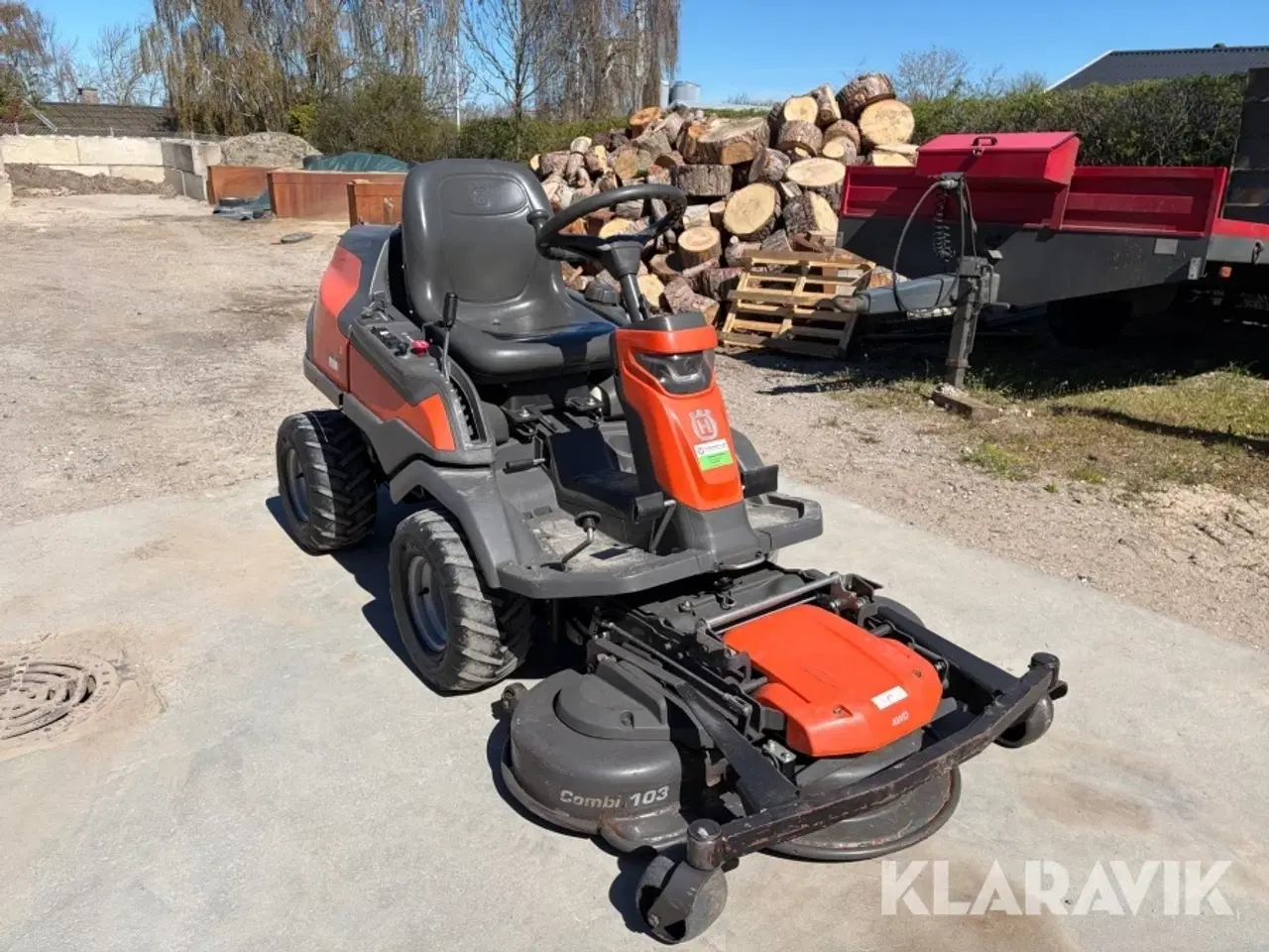 Billede 3 - Græsslåmaskine Husqvarna R419TsX - AWD