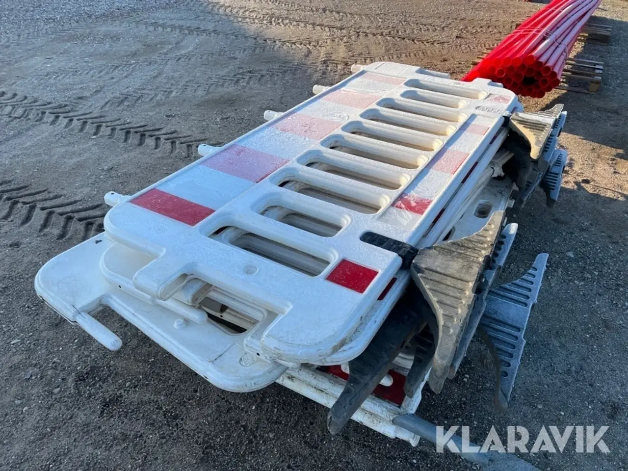 Billede 5 - Fødder til afspærringsmaterialer + Spæreflader