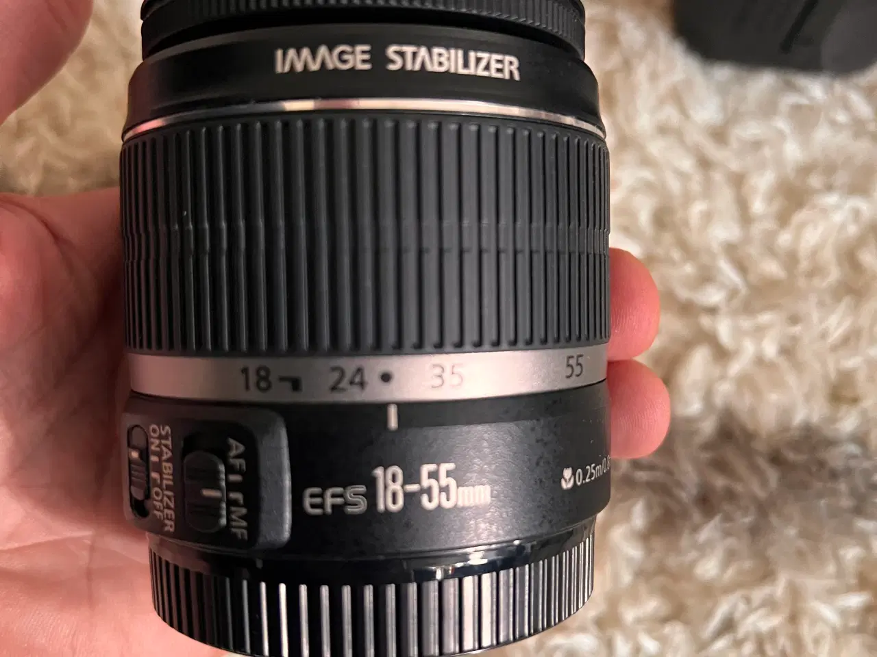 Billede 3 - Canon EOS 550 inkl 2 linser, 2 batterier, taske m.