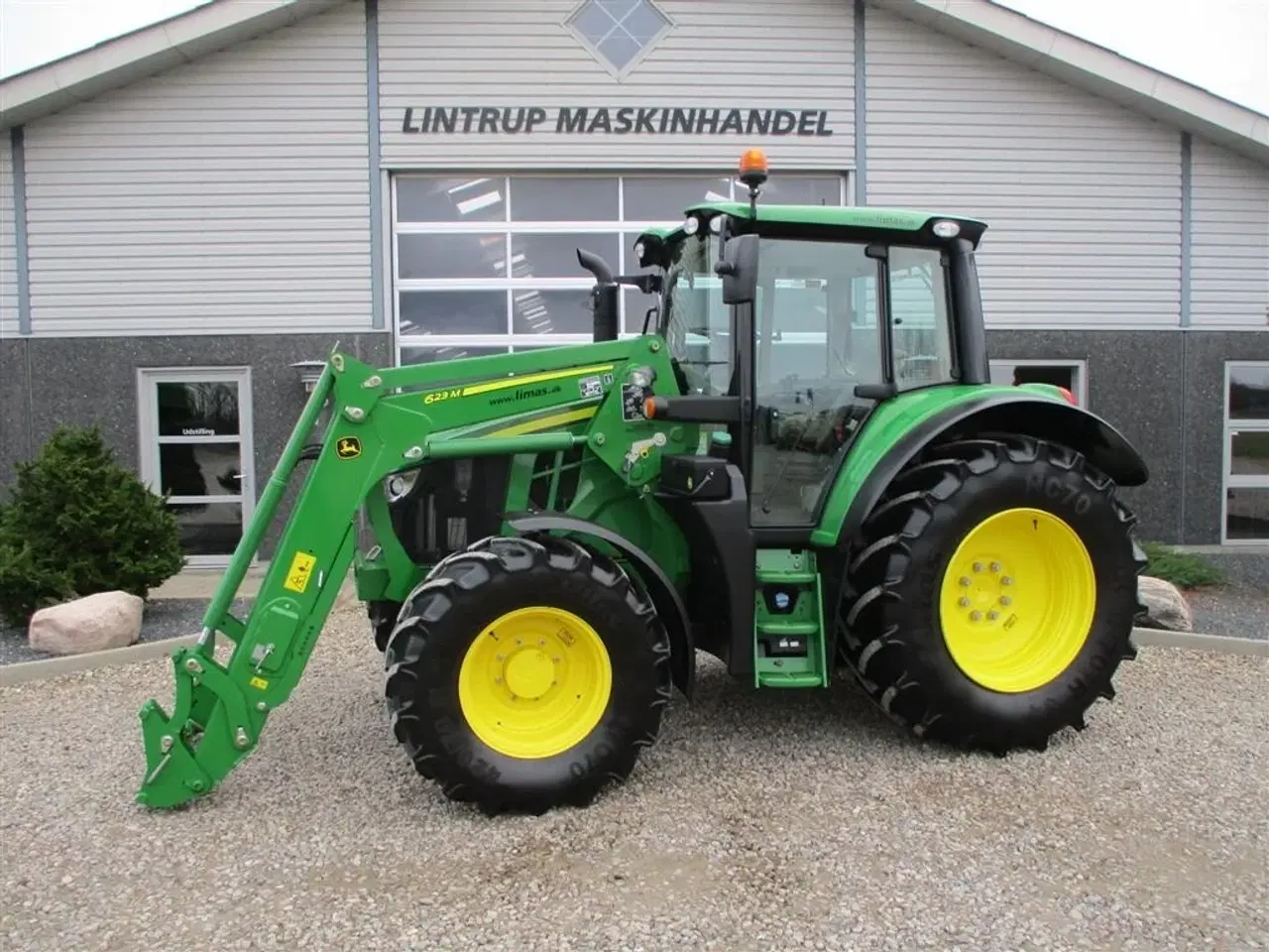 Billede 1 - John Deere 6120M Med frontlæsser KUN 1582 timer