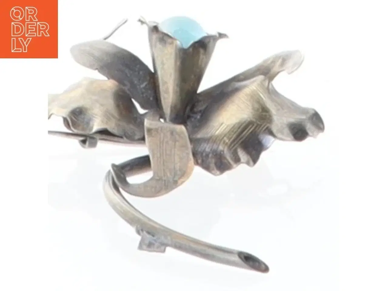 Billede 4 - Vintage broche i blomsterdesign (str. 5,5 cm 5 60)