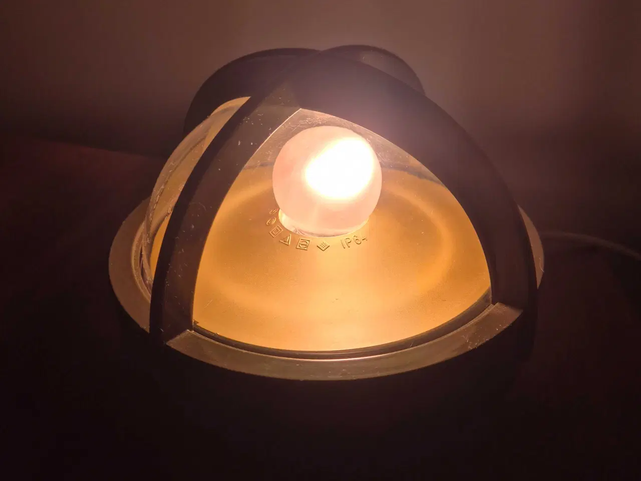 Billede 8 - Brun Minipirat med gylden reflektorskærm 