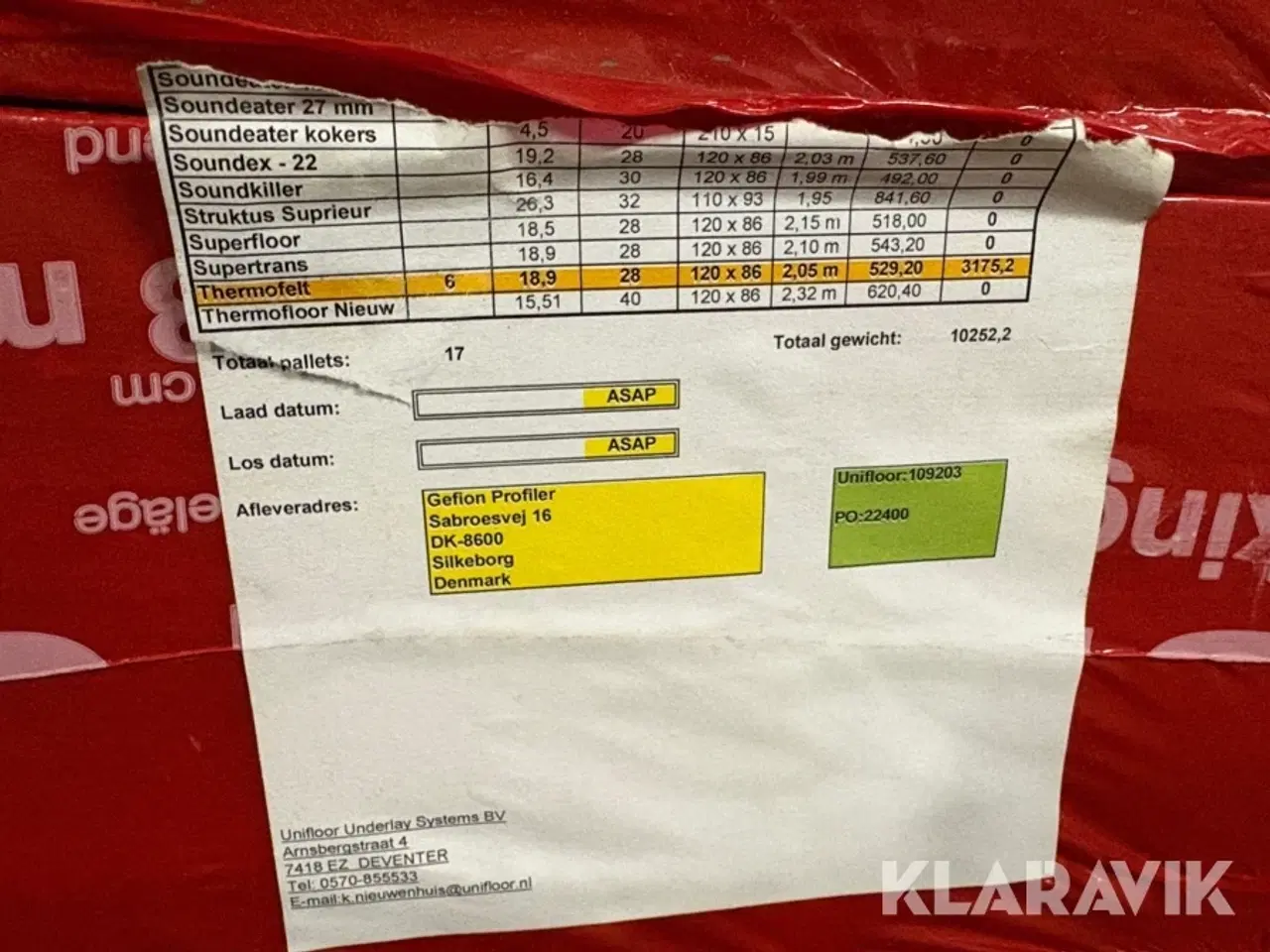 Billede 6 - Isolerings lot - 2 paller
