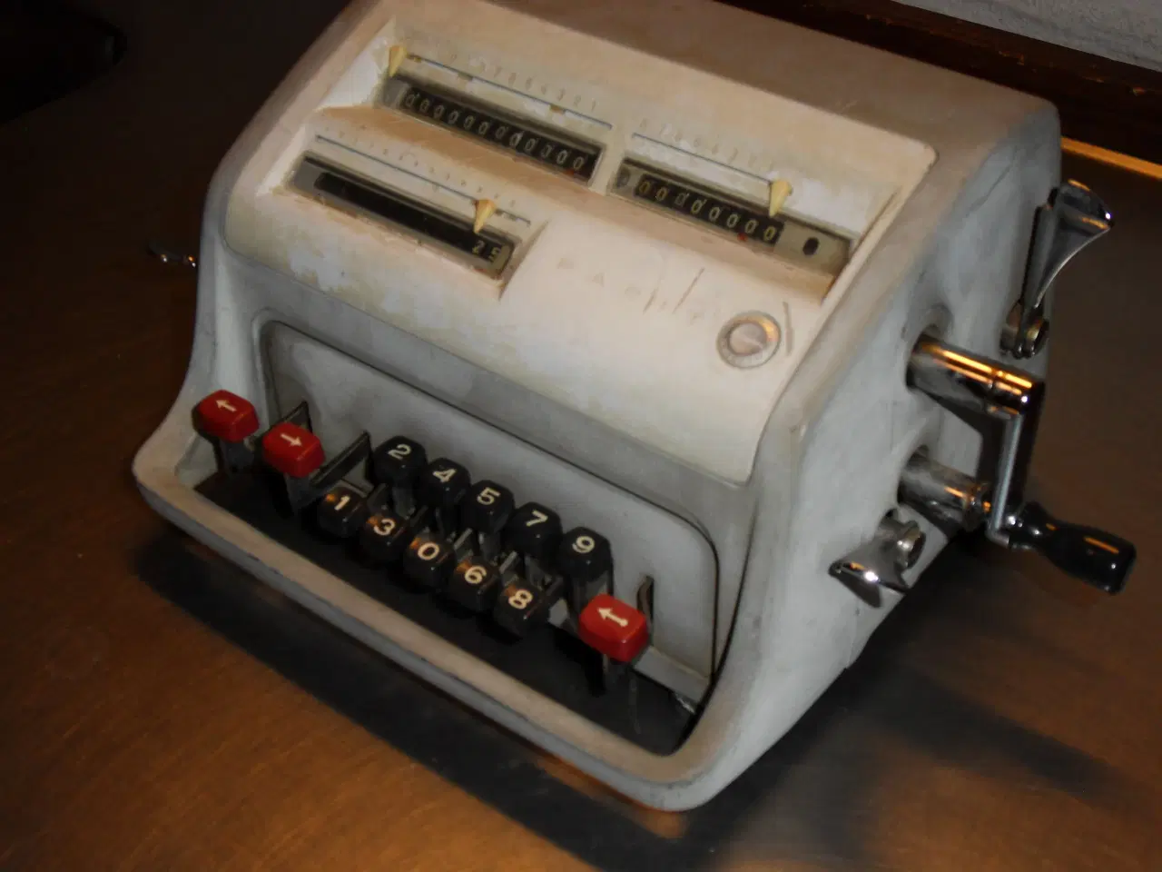 Billede 5 - ANTIKVITET: "SVINGER" 1950.  Kalkulationsmaskine