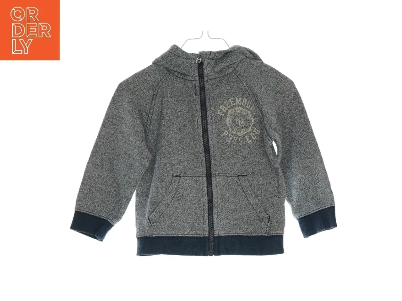 Billede 1 - Hættetrøje med lynlås fra H&M (str. 92)