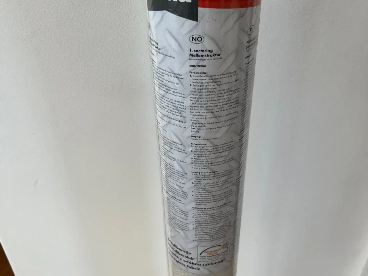 Billede 2 - Glasvæv 25 meter rulle, helt ny