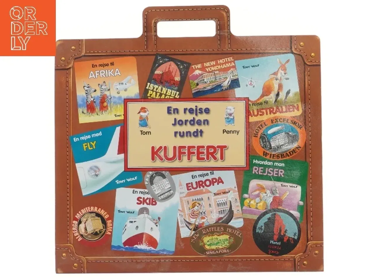 Billede 1 - En reise Jorden rundt: Kuffert af Peter Holeinone (Bog)