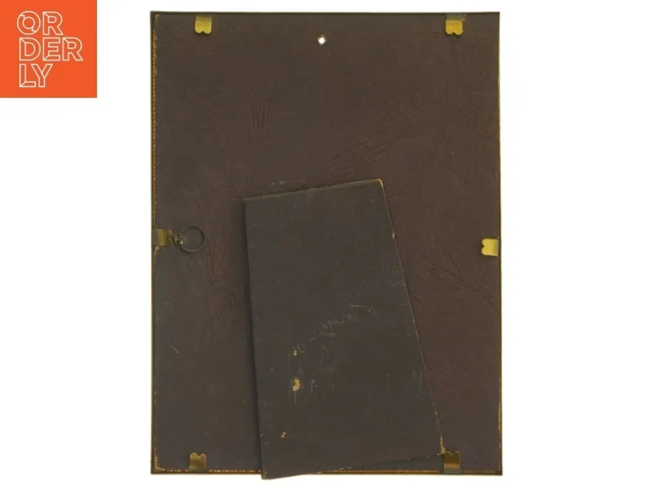 Billede 2 - Gylden gammel billedramme (str. 20,5x15,5 cm)