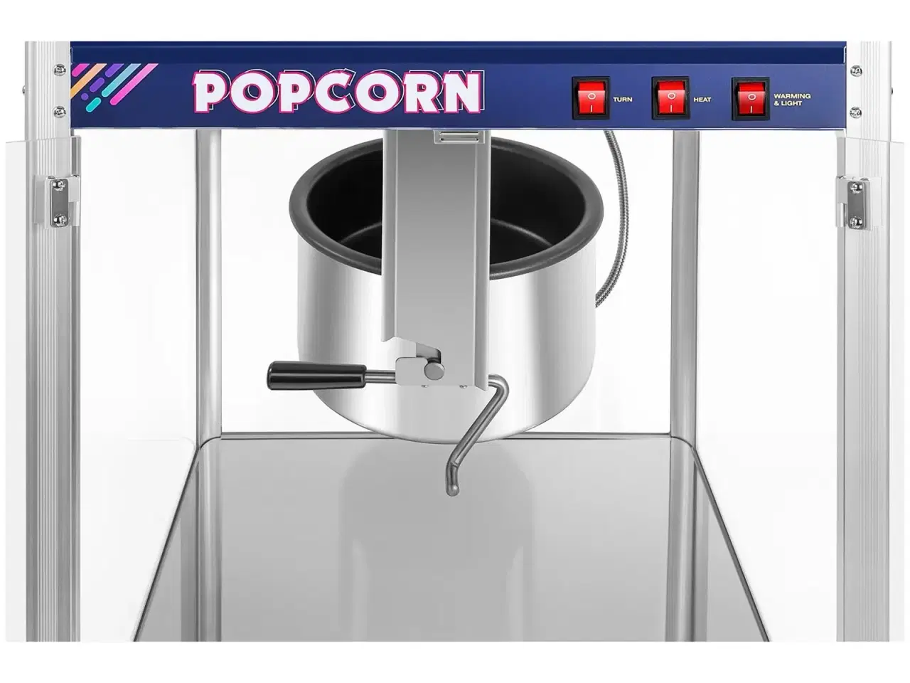 Billede 3 - Popcornmaskine XXL 193 L – 2350 W – blå
