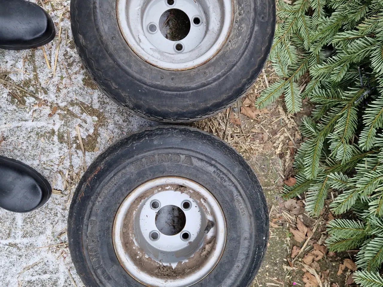 Billede 1 - 2 hjul til golfbil