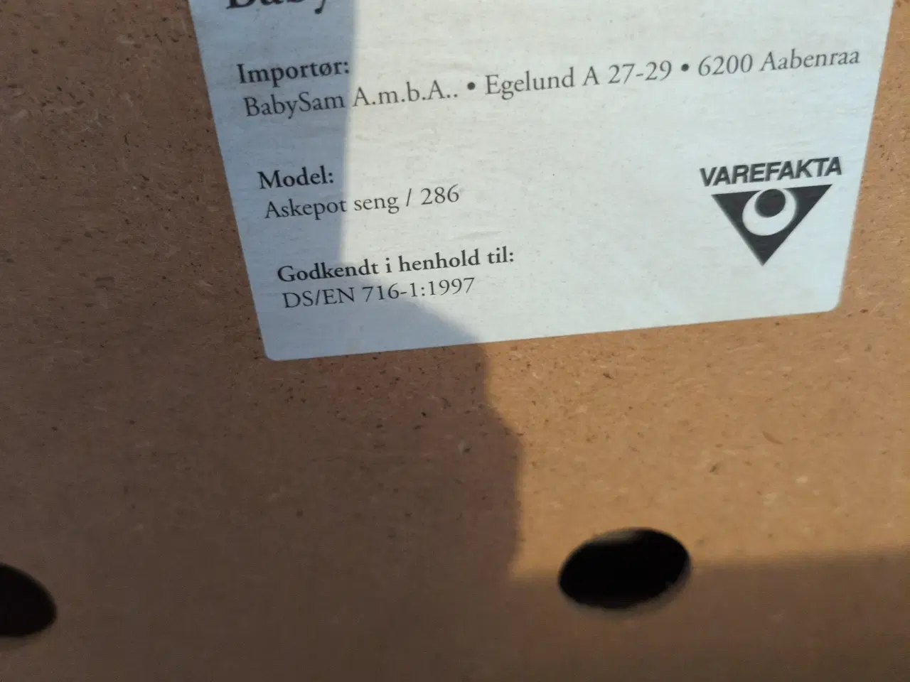 Billede 2 - Tremmeseng 