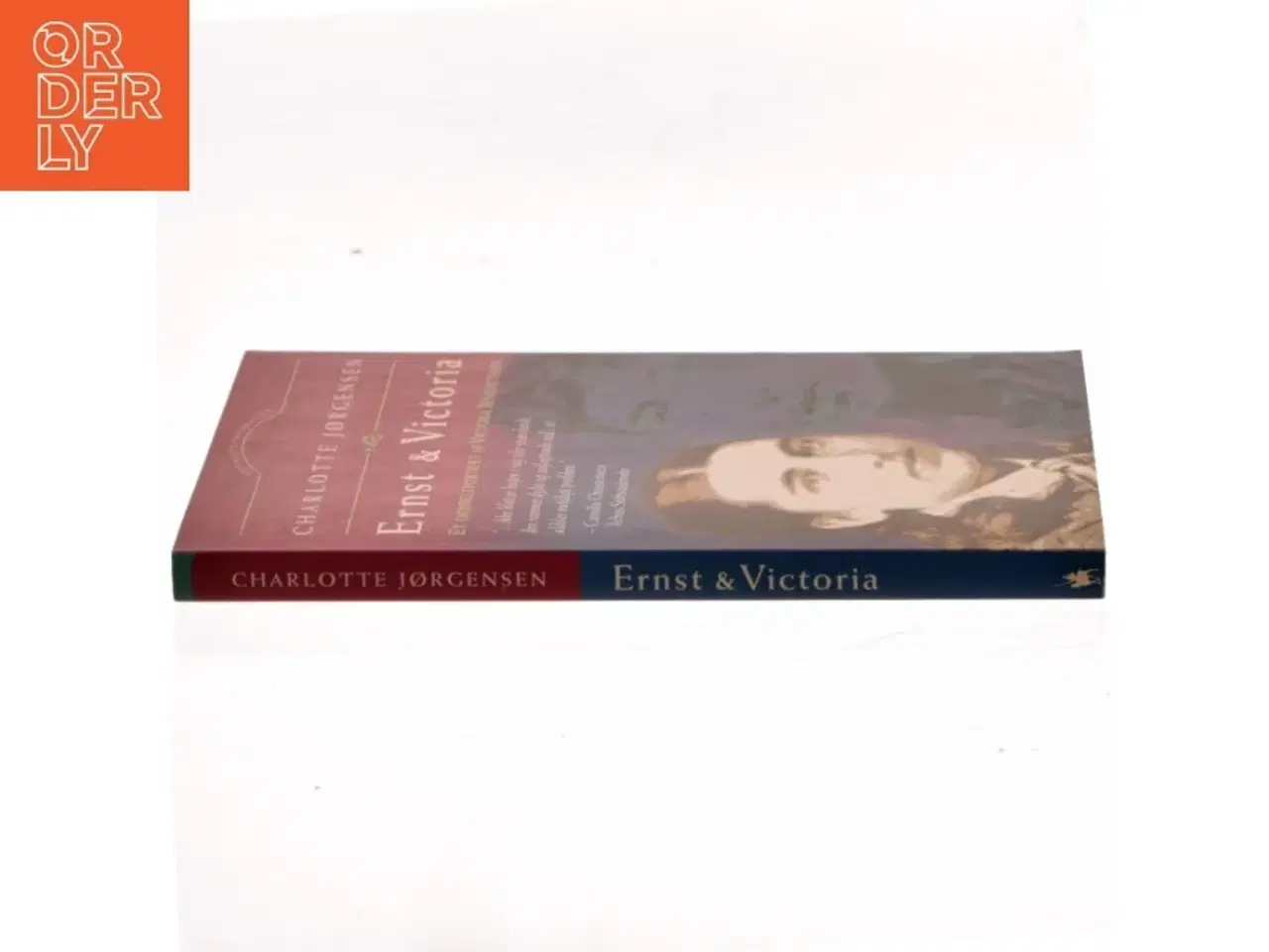 Billede 2 - Ernst og Victoria : et dobbeltportræt af Victoria Benedictsson af Charlotte Jørgensen (f. 1961) (Bog)