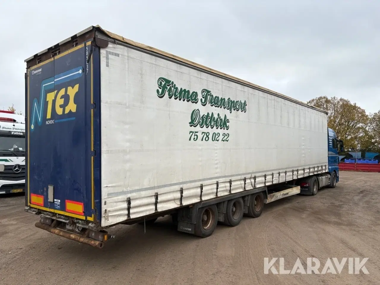 Billede 4 - Trækker MAN Tgx 18.440 4x2 med gardintrailer