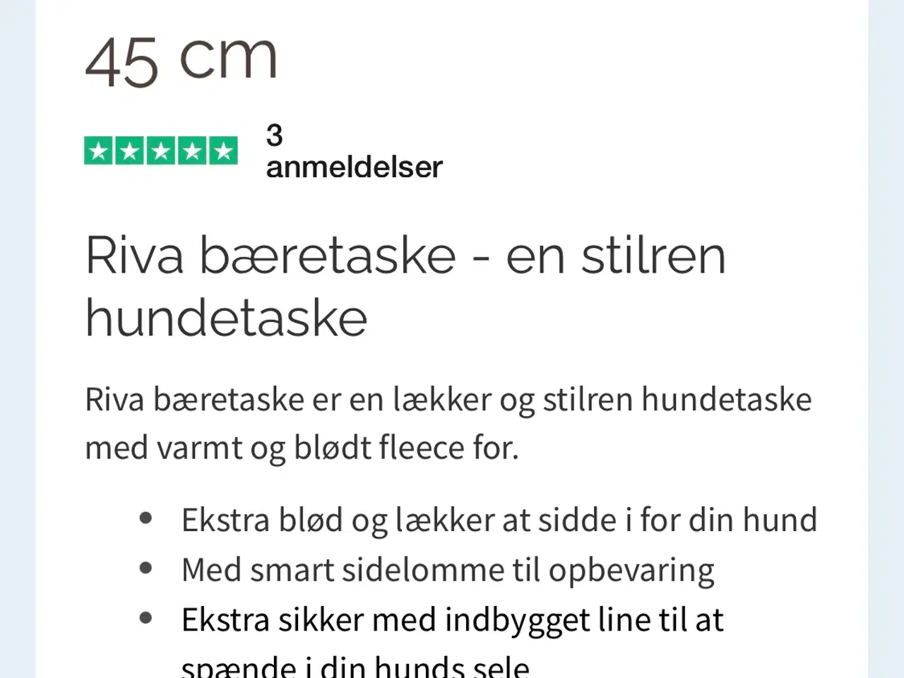 Billede 6 - Bæretaske, Trixie Riva