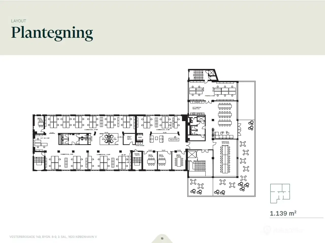 Billede 8 - Dynamisk kontorhus midt på Vesterbro