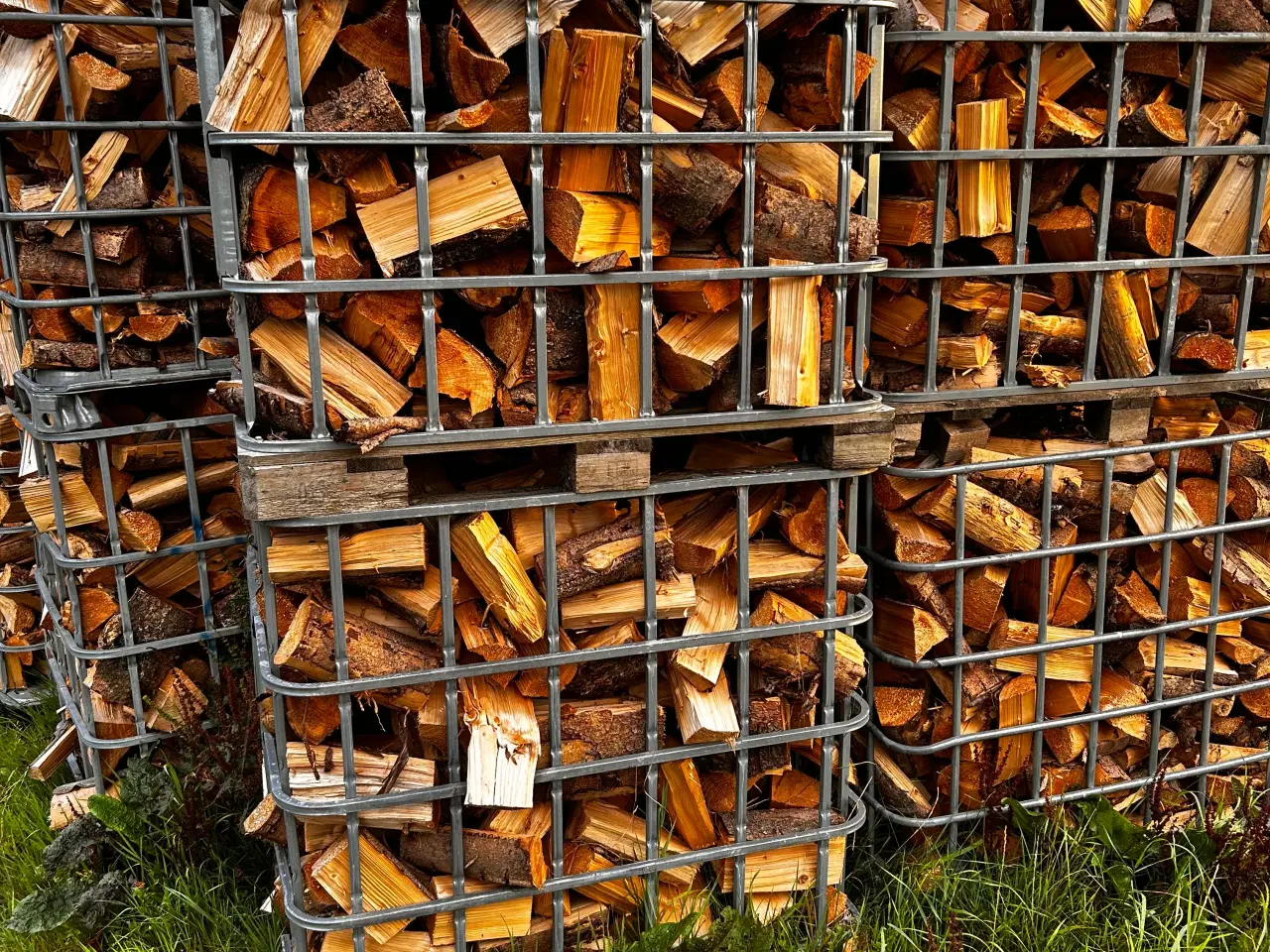 Billede 1 - Brænde løvtræ og grantræ