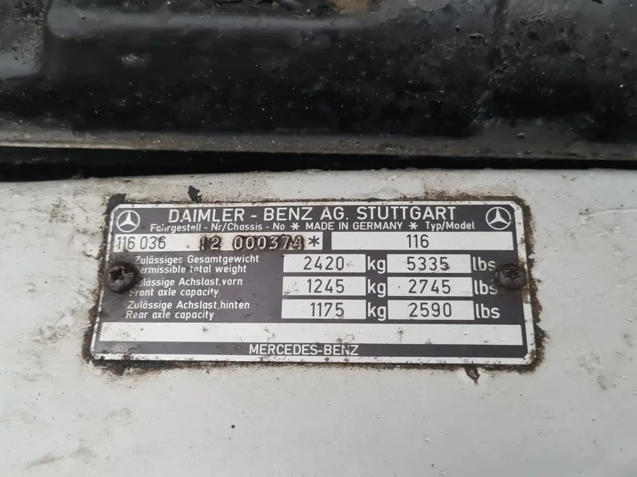 Billede 1 - Mercedes 450 SEL 6,9 aut.