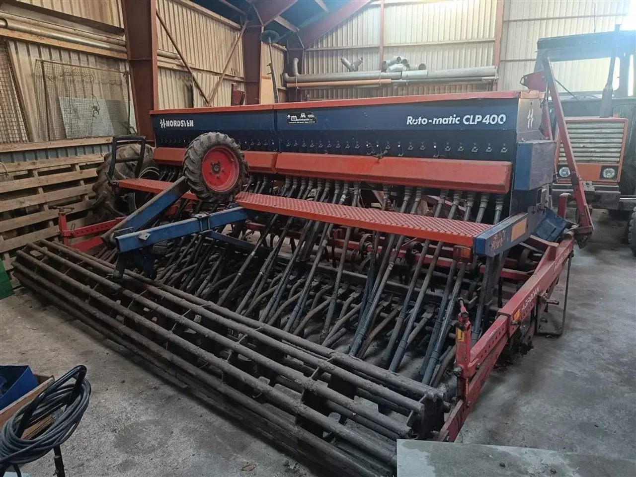 Billede 1 - Nordsten ROTOMATIC CLP 400 med en 4 m Agro kombi-flex harve