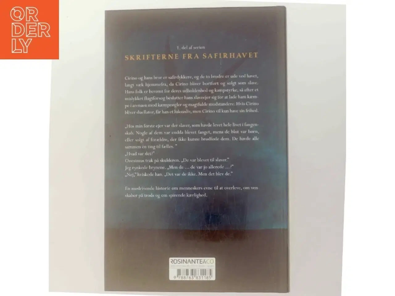 Billede 3 - Cirinos fortælling - hellere død end slave... af Nick Clausen (Bog)